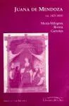 Portada del Libro Juana De Mendoza (Ca. 1425-1493) de Maria Milagros Rivera Garretas - 9788479233396
