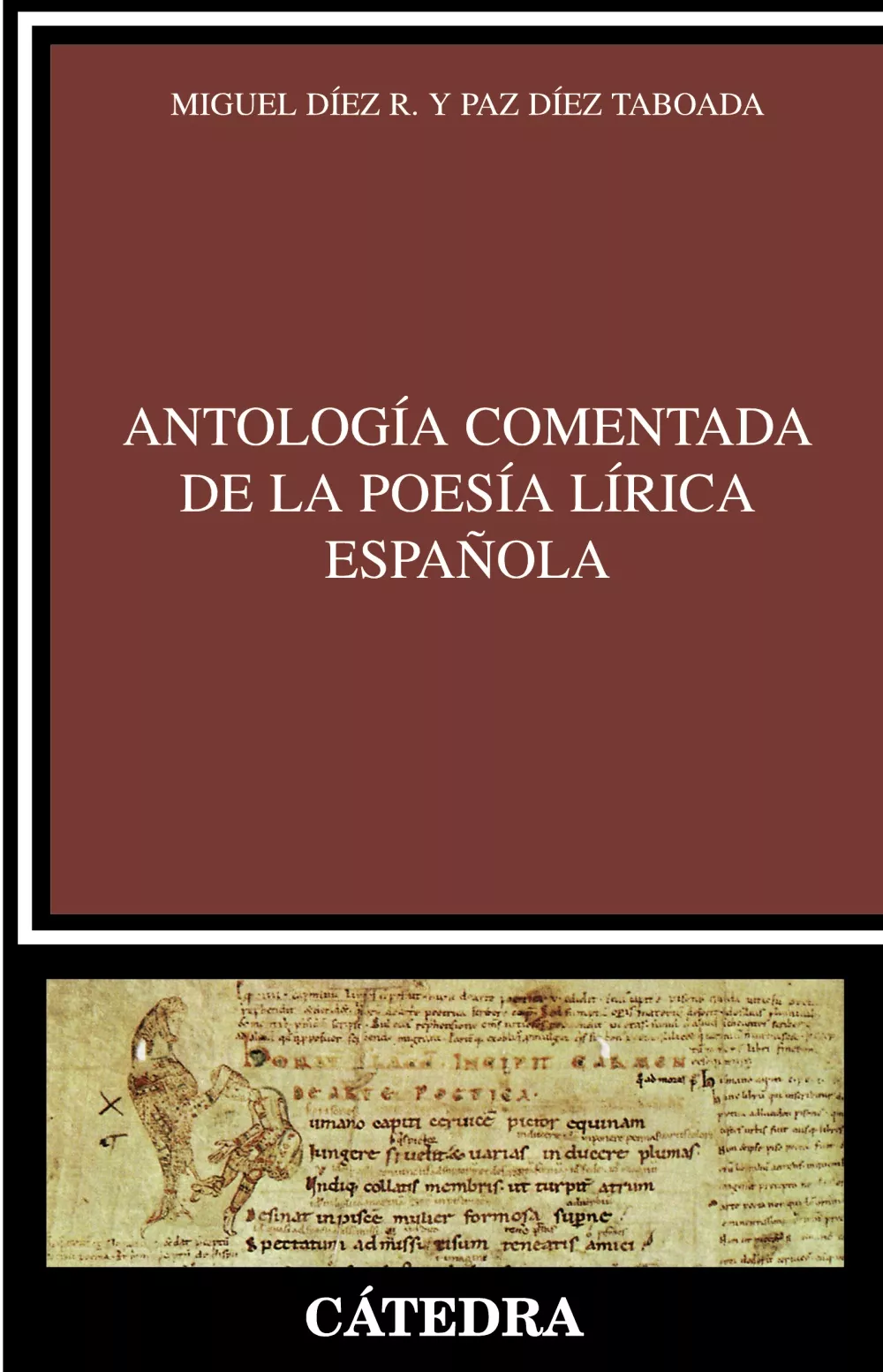 Portada del Libro Antologia Comentada De La Poesia Lirica Española de Maria Paz Diez Taboada - 9788437622682