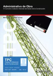 Portada del Libro (I.B.D.) Tpc - Administrativo De Obra de Maria Sixta Linares Torres - 9788491986973