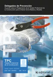 Portada del Libro (I.B.D.) Tpc Madera Y Mueble - Delegados De Prevención de Maria Sixta Linares Torres - 9788491986966