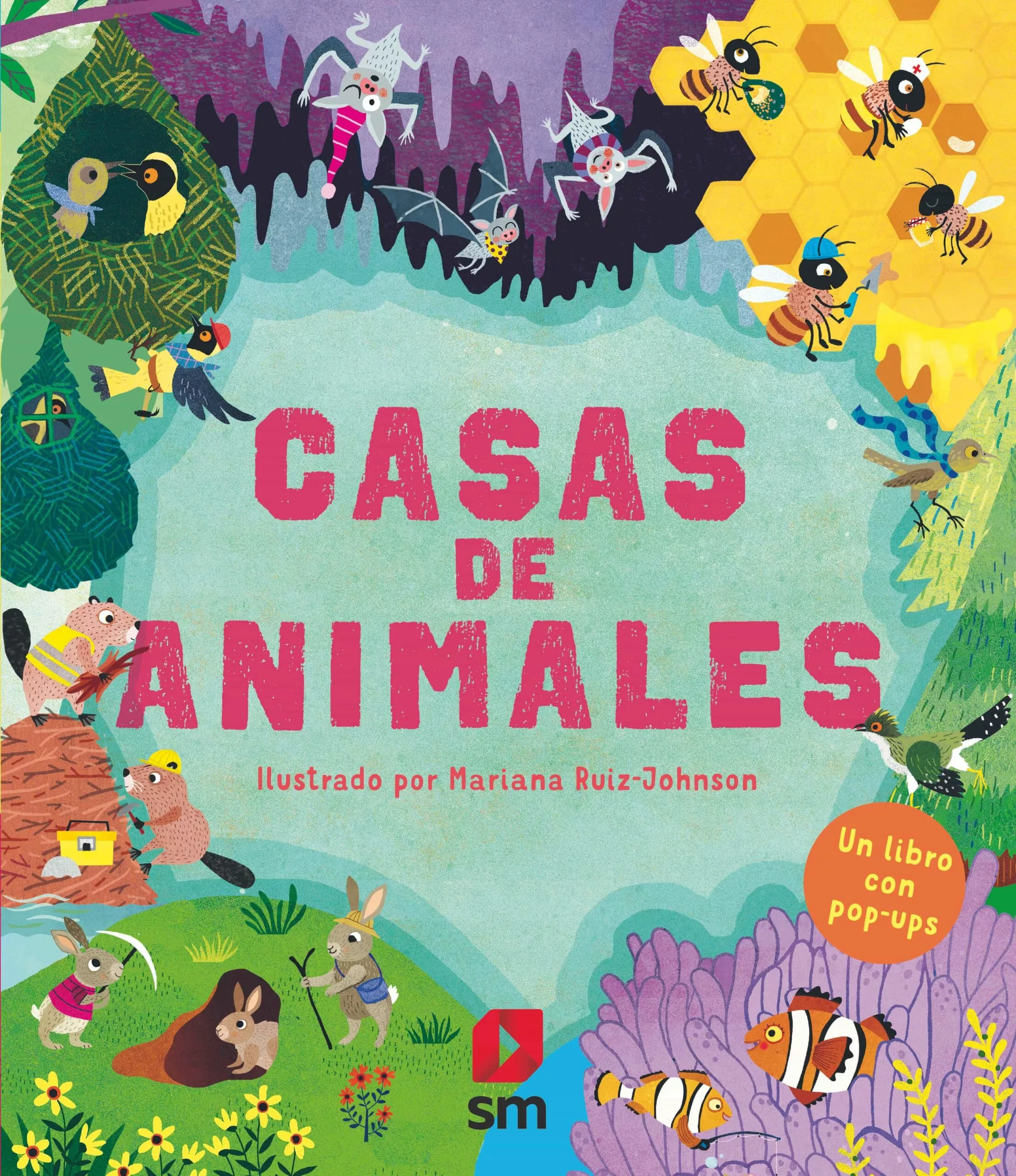 Portada del Libro Casas De Animales de Mariana Ruiz Johnson - 9788491825241