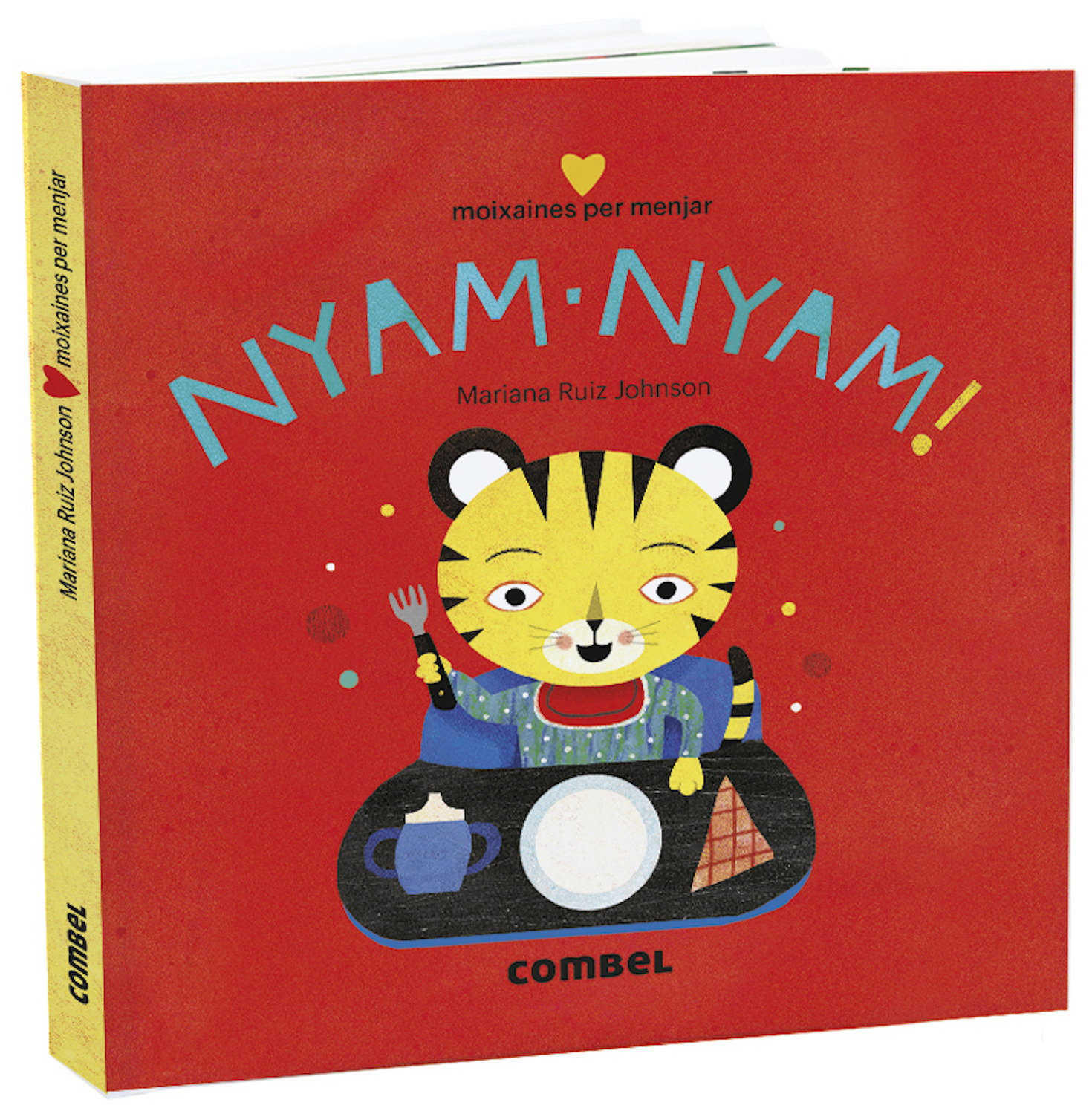 Portada del Libro Nyam-Nyam! Moixaines Per Menjar de Mariana Ruiz Johnson - 9788491015741