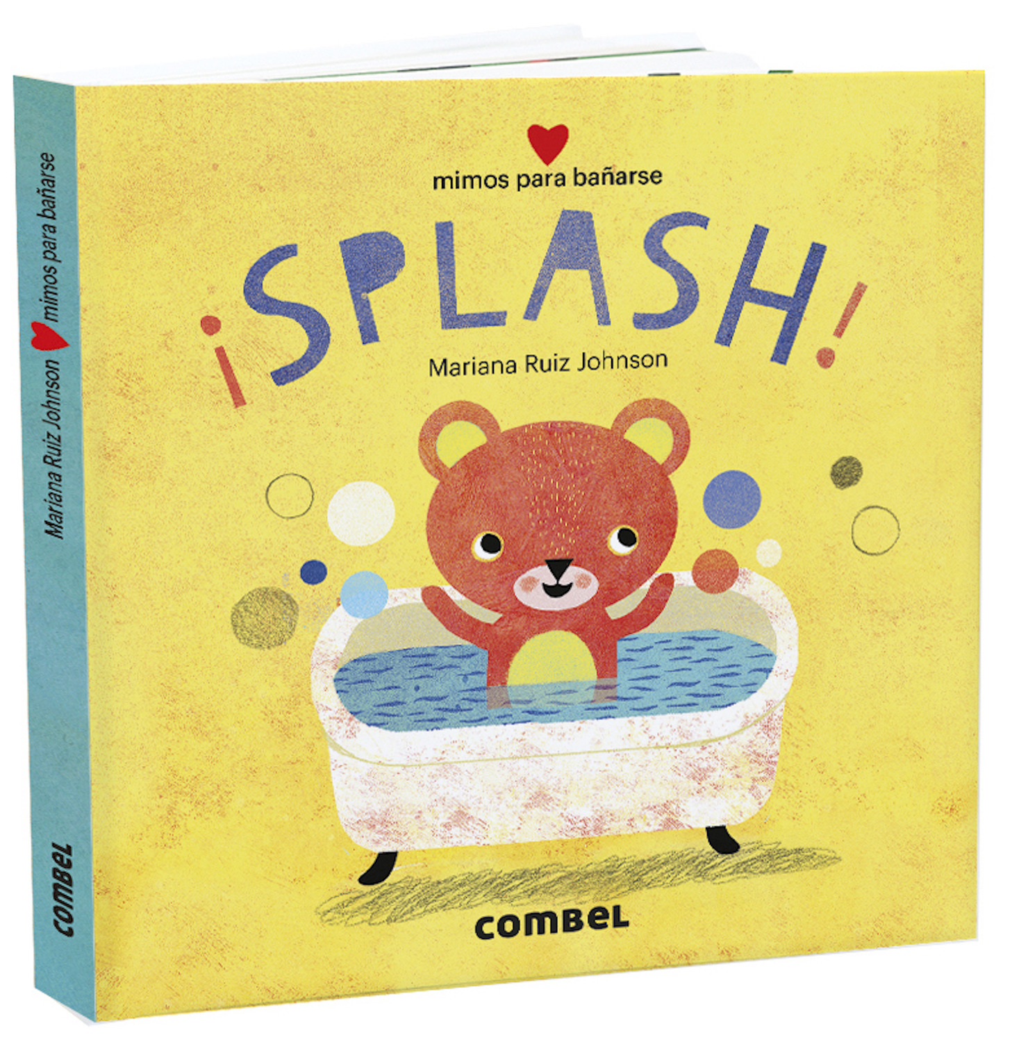 Portada del Libro ¡Splash! Mimos Para Bañarse de Mariana Ruiz Johnson - 9788491015734