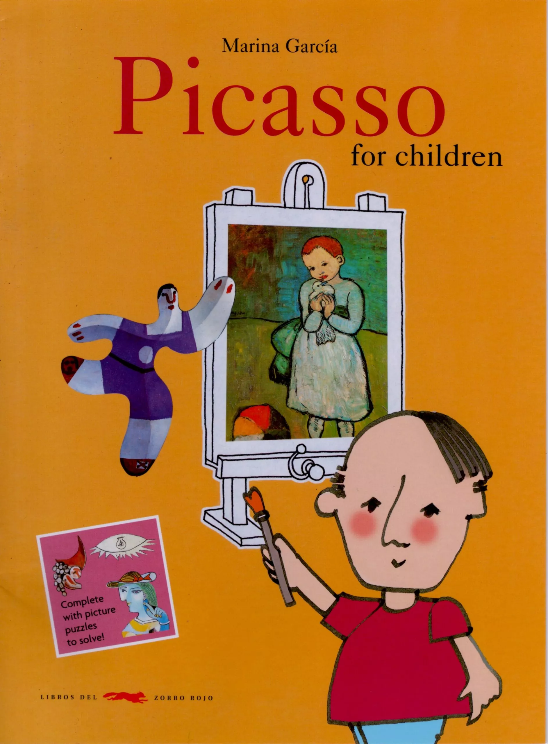 Portada del Libro Picasso For The Children de Marina Garcia - 9788493403218