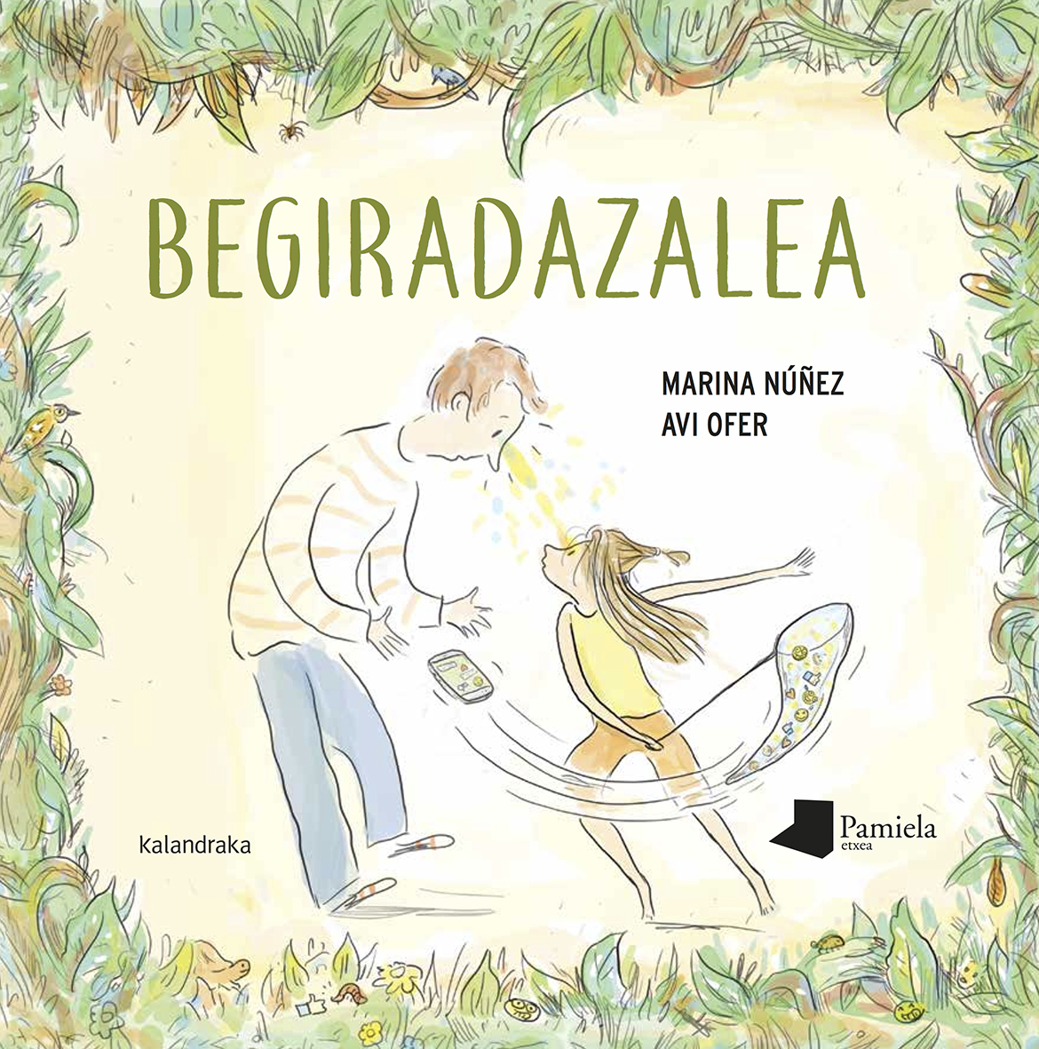 Portada del Libro Begiradazalea de Marina Nuñez - 9788491721741