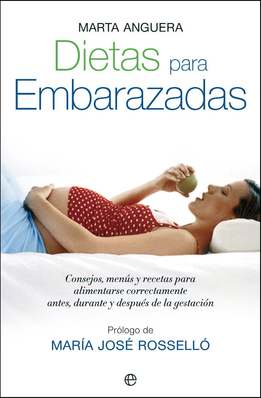 Portada del Libro Dietas Para Embarazadas de Marta Anguera - 9788497346719