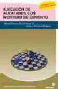 Portada del Libro Ejecucion De Alicatados Con Mortero De Cemento de Marta Fernandez Perez - 9788497921947