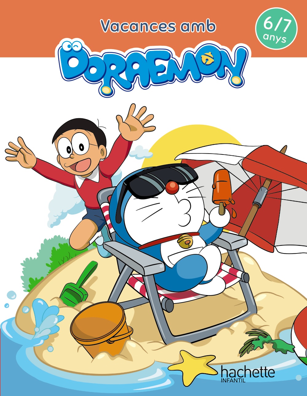 Portada del Libro Vacances Amb Doraemon 6-7 Anys de Marta Garcia Cortizas - 9788417586836