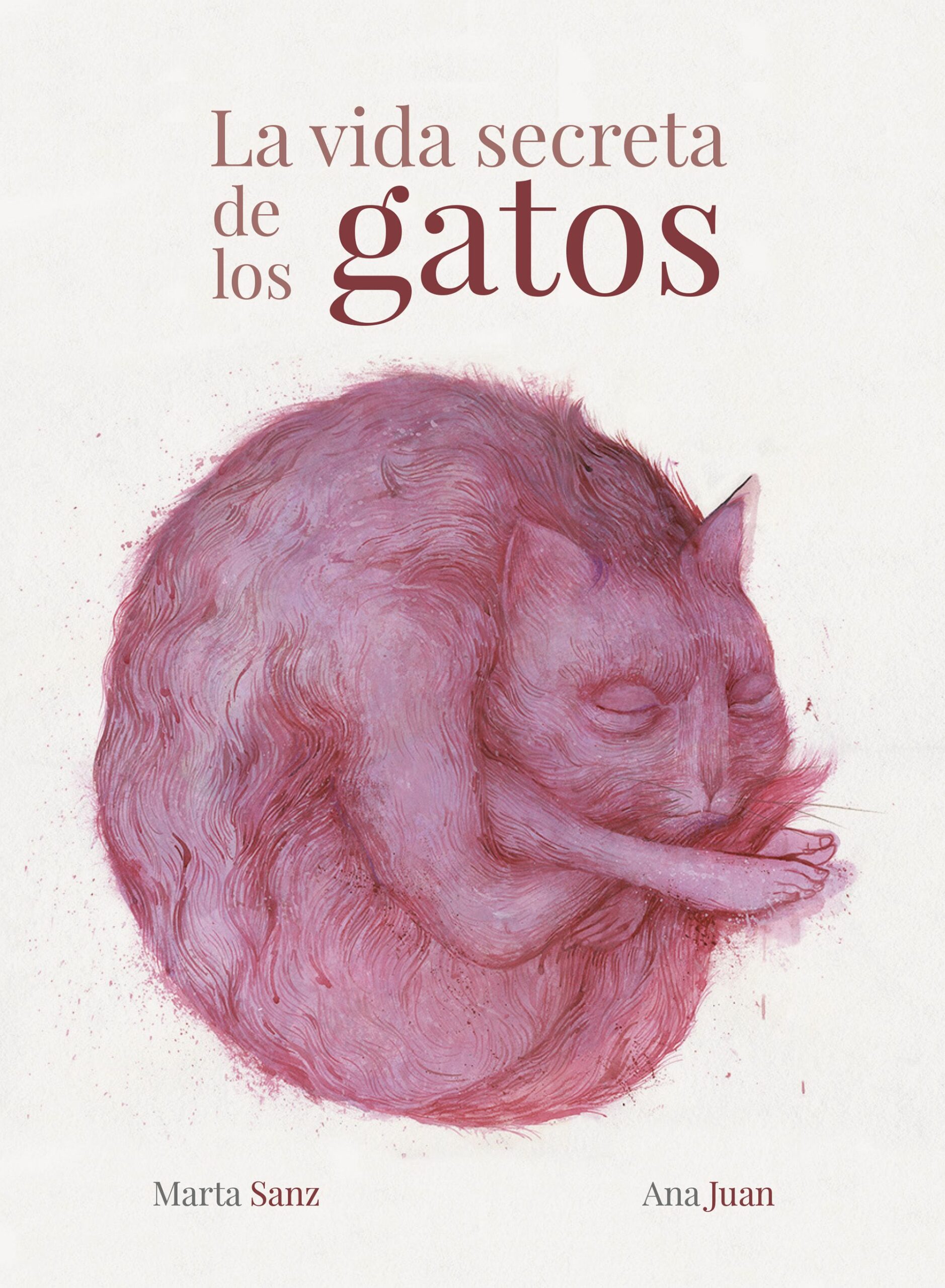 Portada del Libro La Vida Secreta De Los Gatos de Marta Sanz - 9788417858988