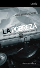 Portada del Libro La Pobreza de Martin Heidegger - 9788461090136