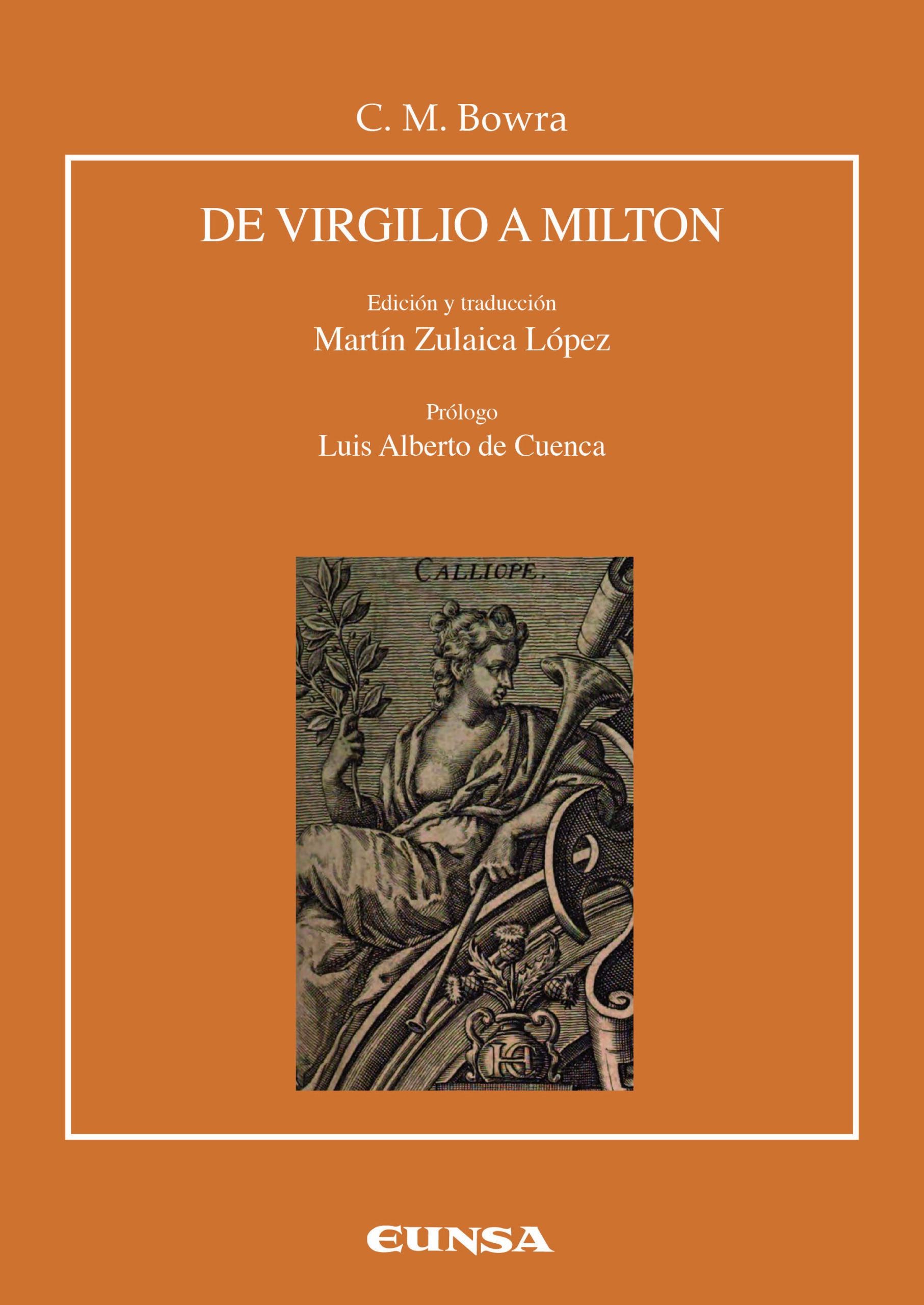 Portada del Libro De Virgilio A Milton de Martin Zulaica Lopez - 9788431334192