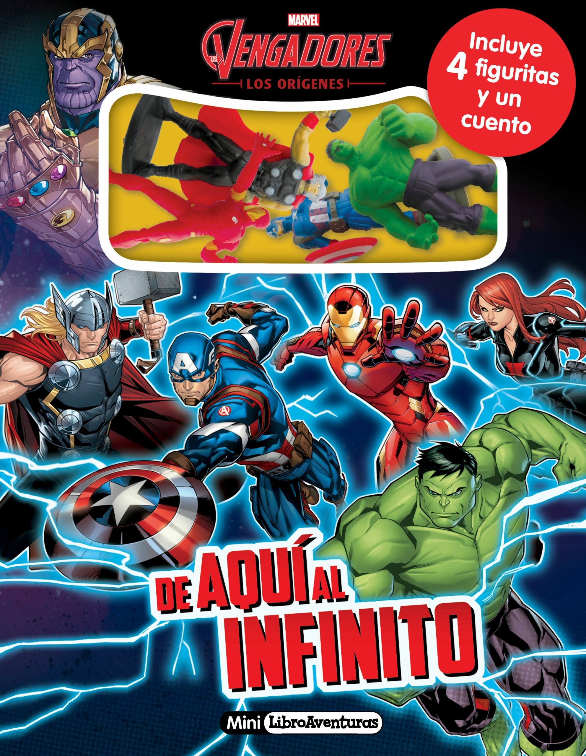 Portada del Libro Los Vengadores. Mini-Libroaventuras de Marvel - 9788416914722