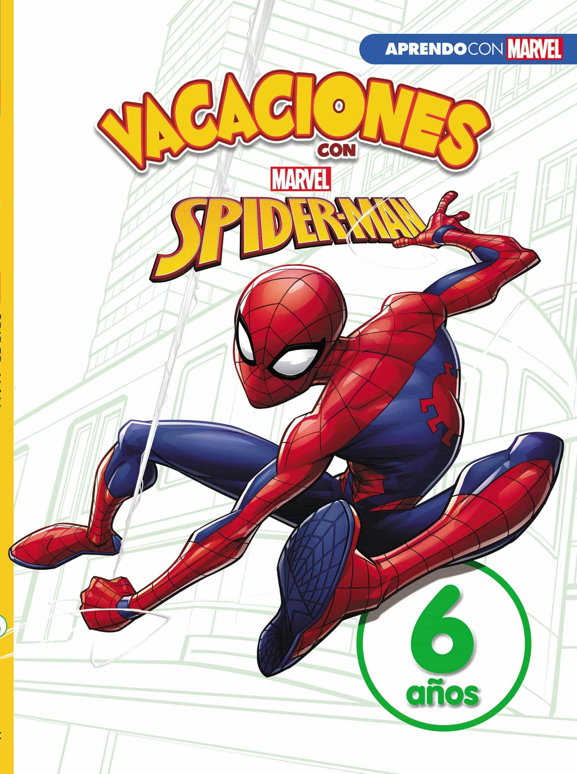 Portada del Libro Vacaciones Con Spider-Man (Libro Educativo Marvel Con Actividades ) de Marvel - 9788417630690