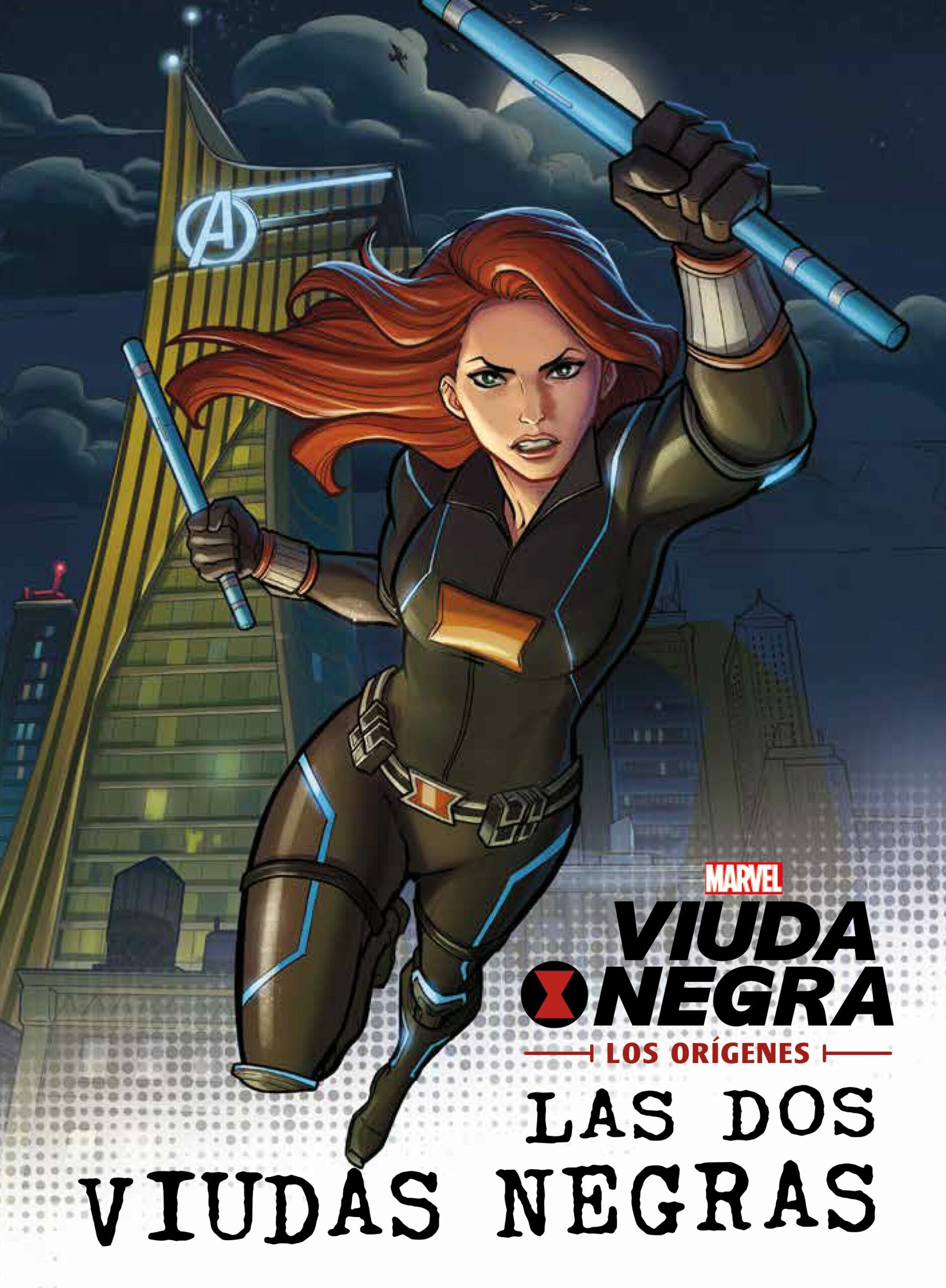 Portada del Libro Viuda Negra. Los Orígenes. Las Dos Viudas Negras. Cuento de Marvel - 9788416914760