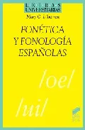 Portada del Libro Fonetica Y Fonologia Españolas de Mary C. Iribarren - 9788497562669