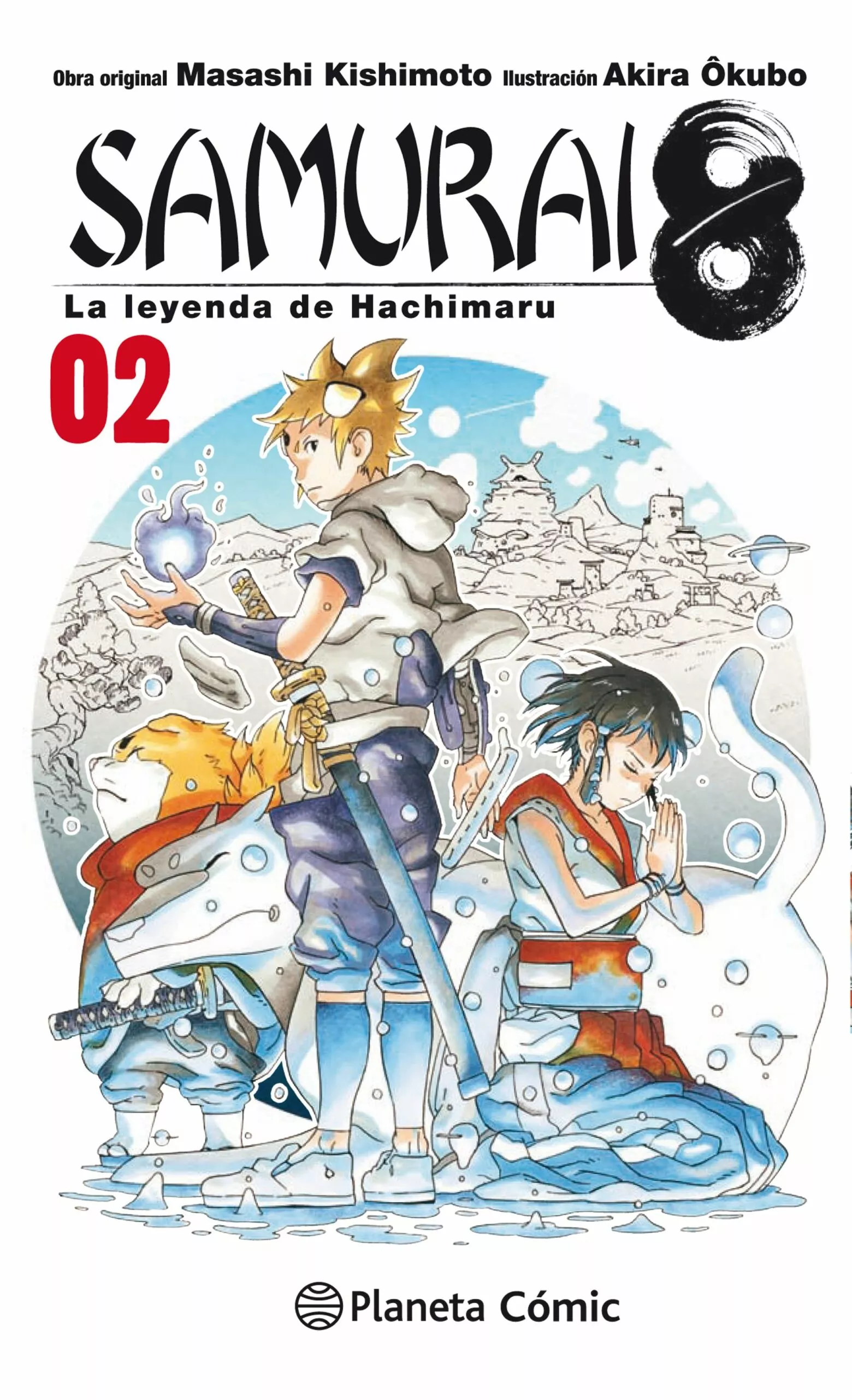 Portada del Libro Samurai 8 Nº 02 de Masashi Kishimoto - 9788413411453
