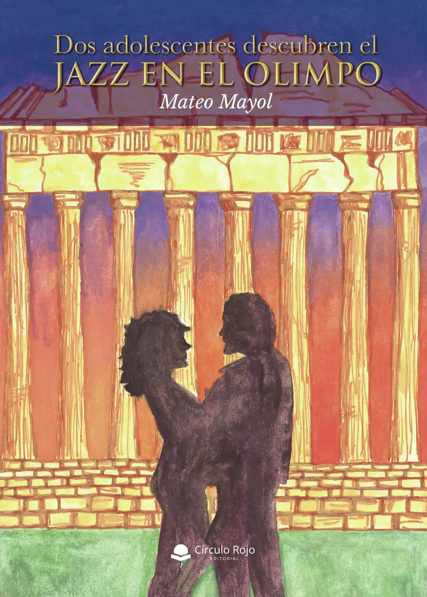 Portada del Libro Dos Adolescentes Descubren El Jazz En El Olimpo de Mateo Mayol Nicolau - 9788413385310