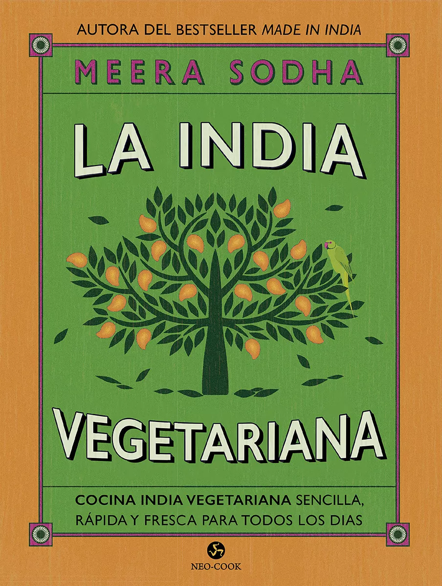 Portada del Libro La India Vegetariana de Meera Sodha - 9788415887287