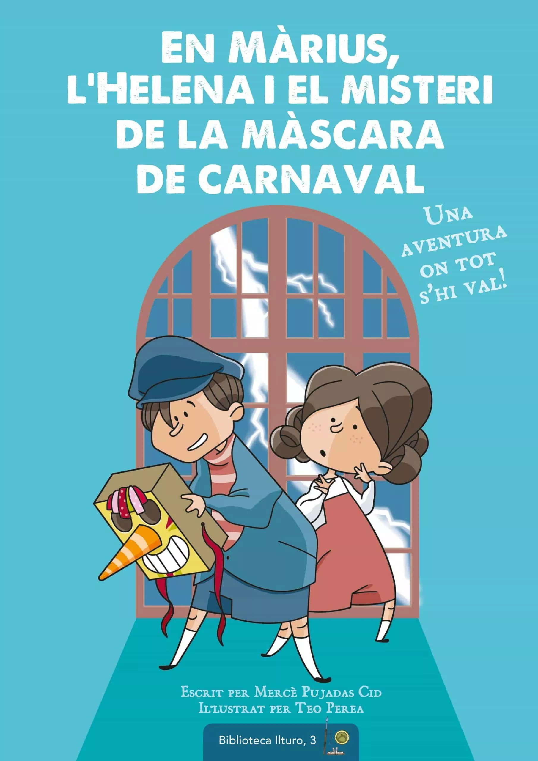 Portada del Libro En Màrius Lhelena I El Misteri De La Màscara De Carnaval: Una Aventura de Merce Pujadas Cid - 9788490348826