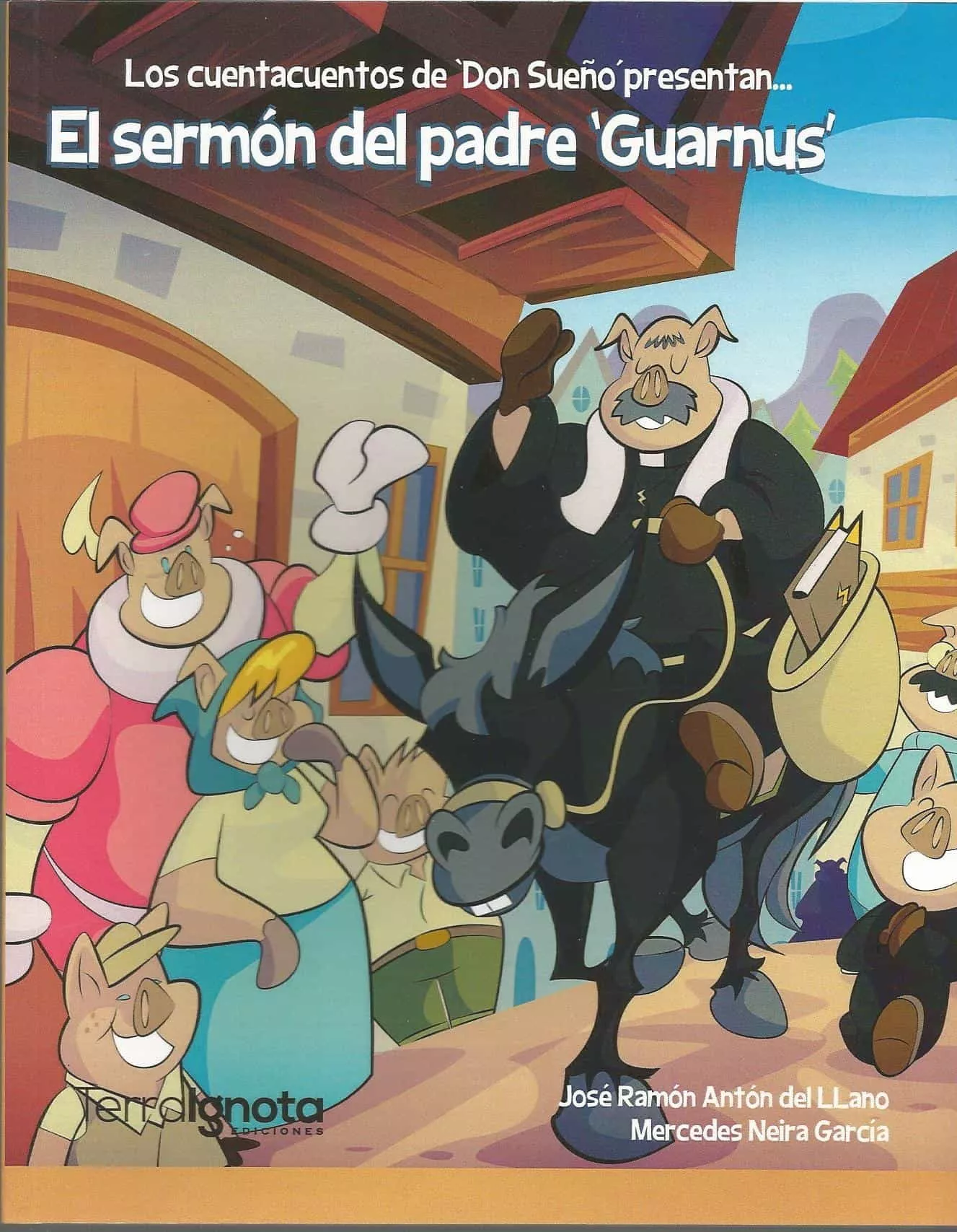 Portada del Libro El Sermón Del Padre Guarnus de Mercedes Neira Garcia - 9788412086119