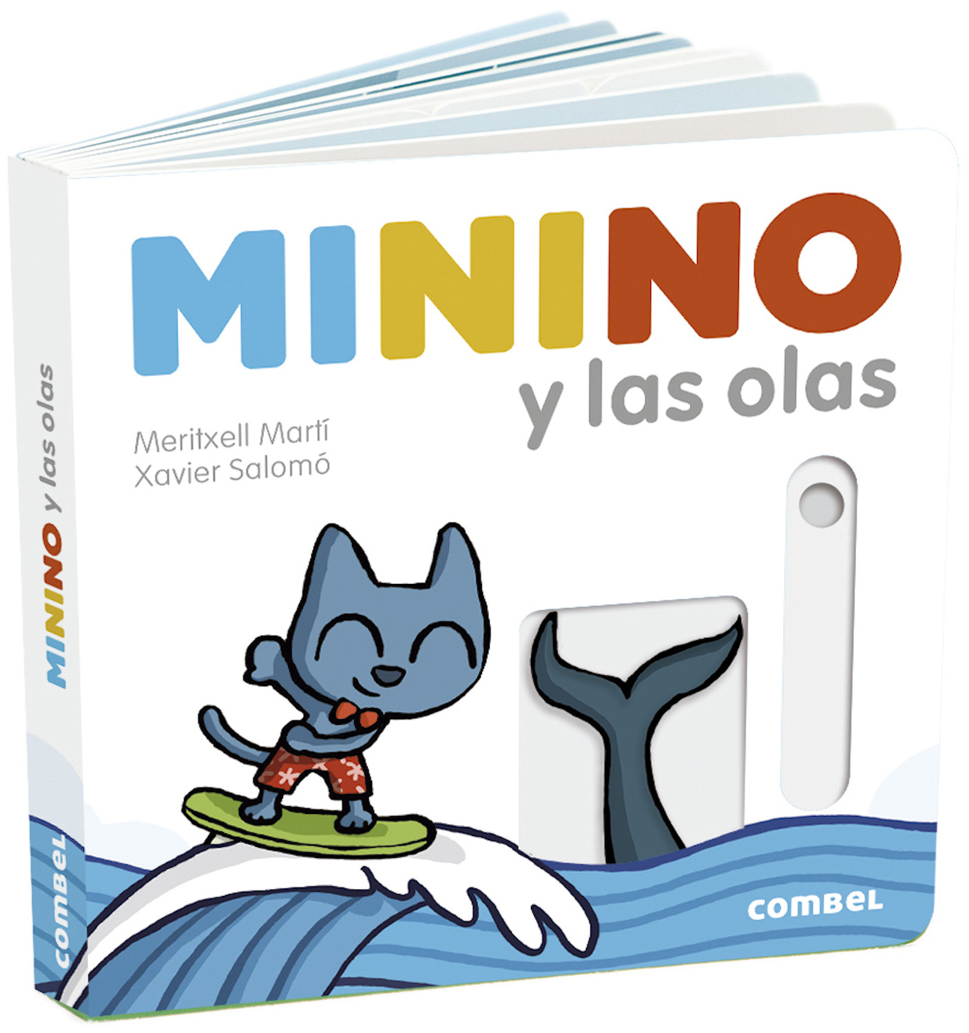 Portada del Libro Minino Y Las Olas de Meritxell Marti - 9788491015659