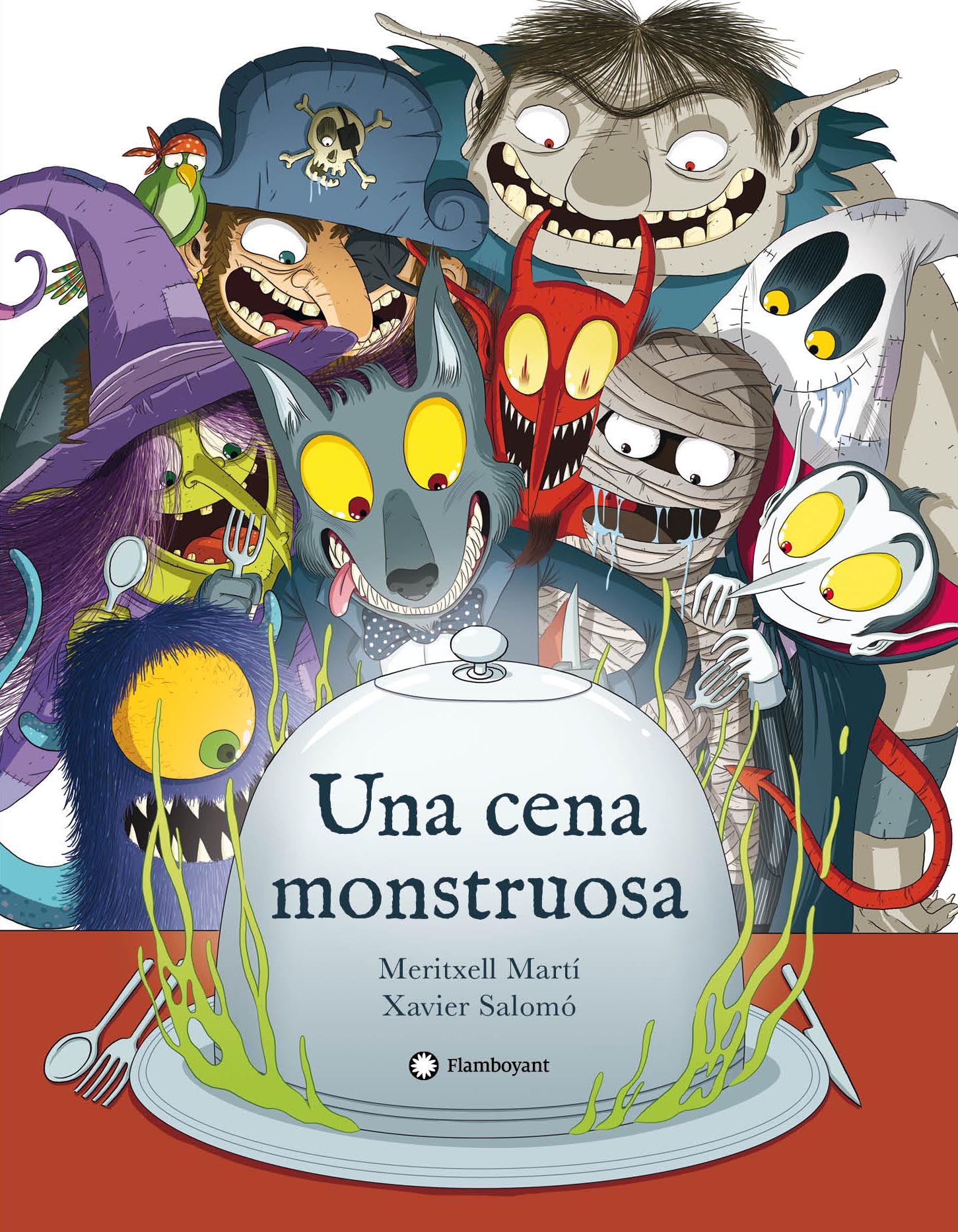 Portada del Libro Una Cena Monstruosa de Meritxell Marti - 9788417749521