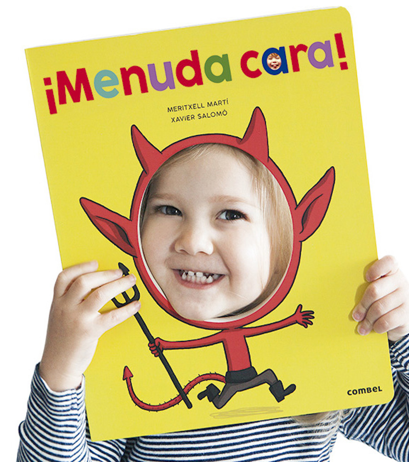 Portada del Libro ¡Menuda Cara! de Meritxell Marti - 9788491015864