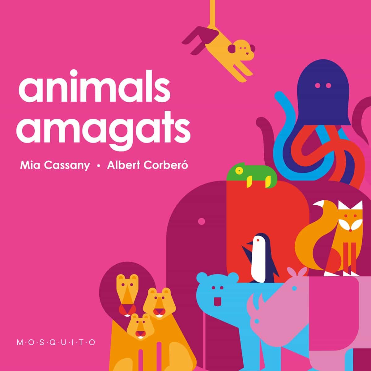 Portada del Libro Animals Amagats de Mia Cassany Biosca - 9788412033281