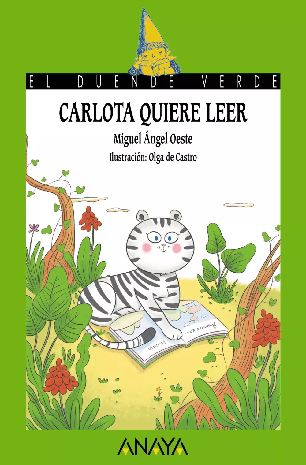 Portada del Libro Carlota Quiere Leer de Miguel Angel Oeste - 9788469866528
