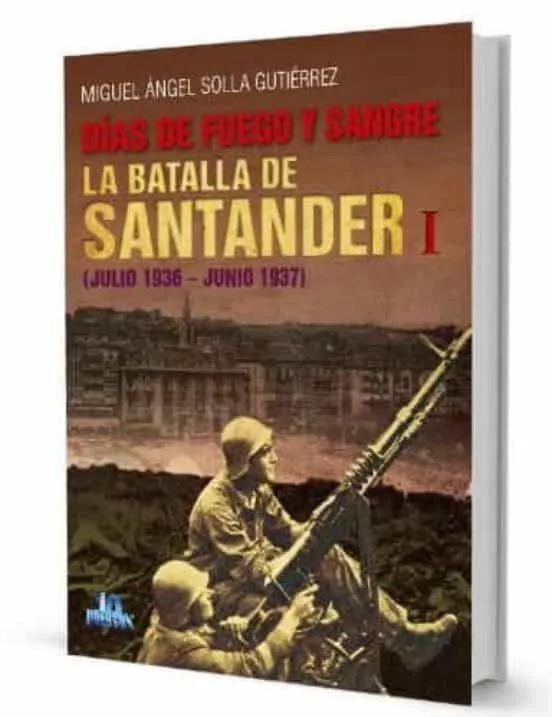 Portada del Libro Dias De Fuego Y Sangre de Miguel Angel Solla Gutierrez - 9788412022575