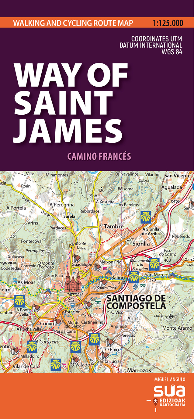 Portada del Libro Camino De Santiago (Camino Frances) de Miguel Angulo - 9788482167480