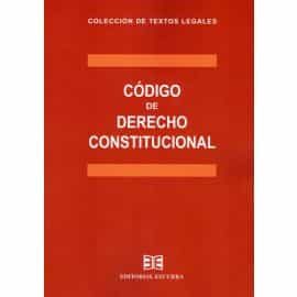 Portada del Libro Código De Derecho Constitucional de Miguel Ezcurra - 9788416190478