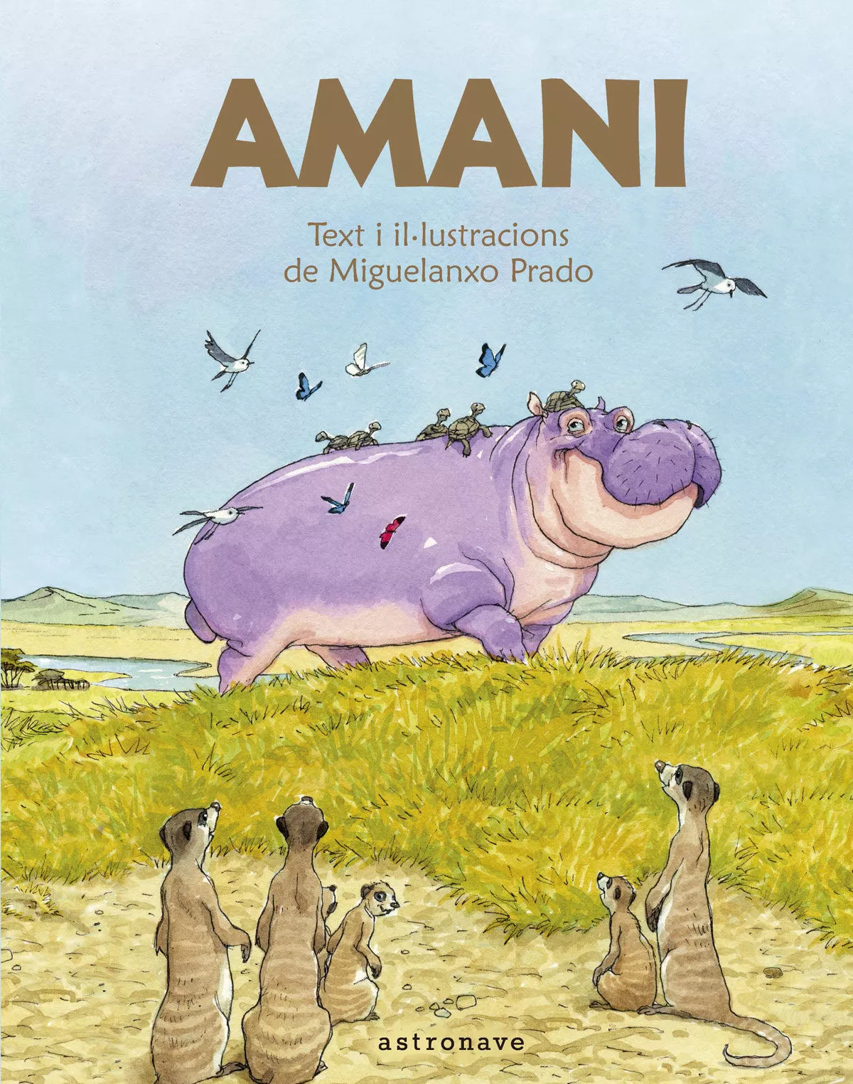 Portada del Libro Amani (Catalan) de Miguelanxo Prado - 9788467940213