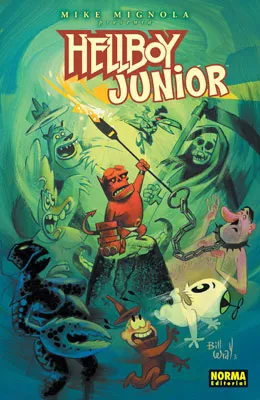 Portada del Libro Hellboy Junior de Mike Mignola - 9788498142457