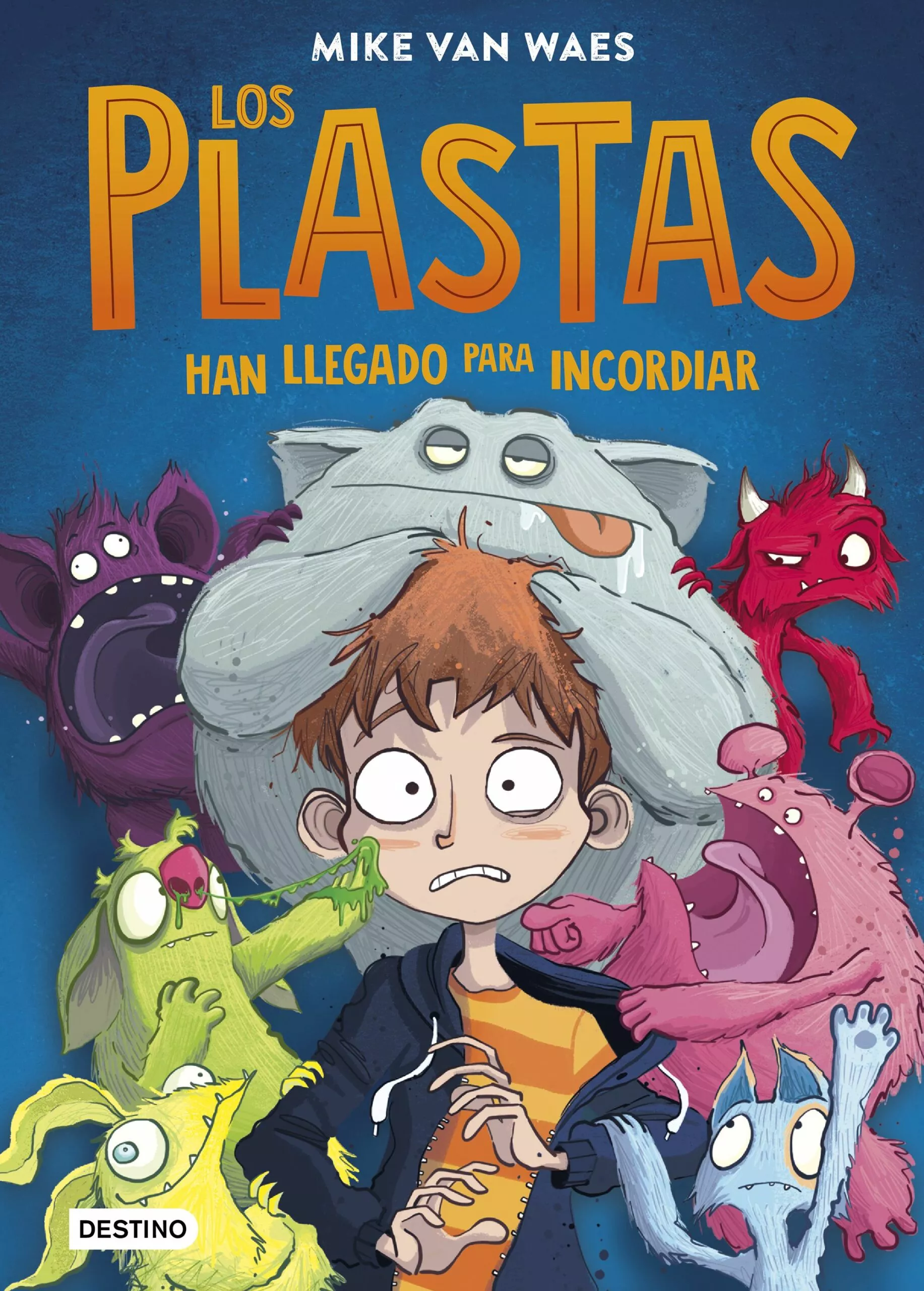 Portada del Libro Los Plastas de Mike Van Waes - 9788408222231