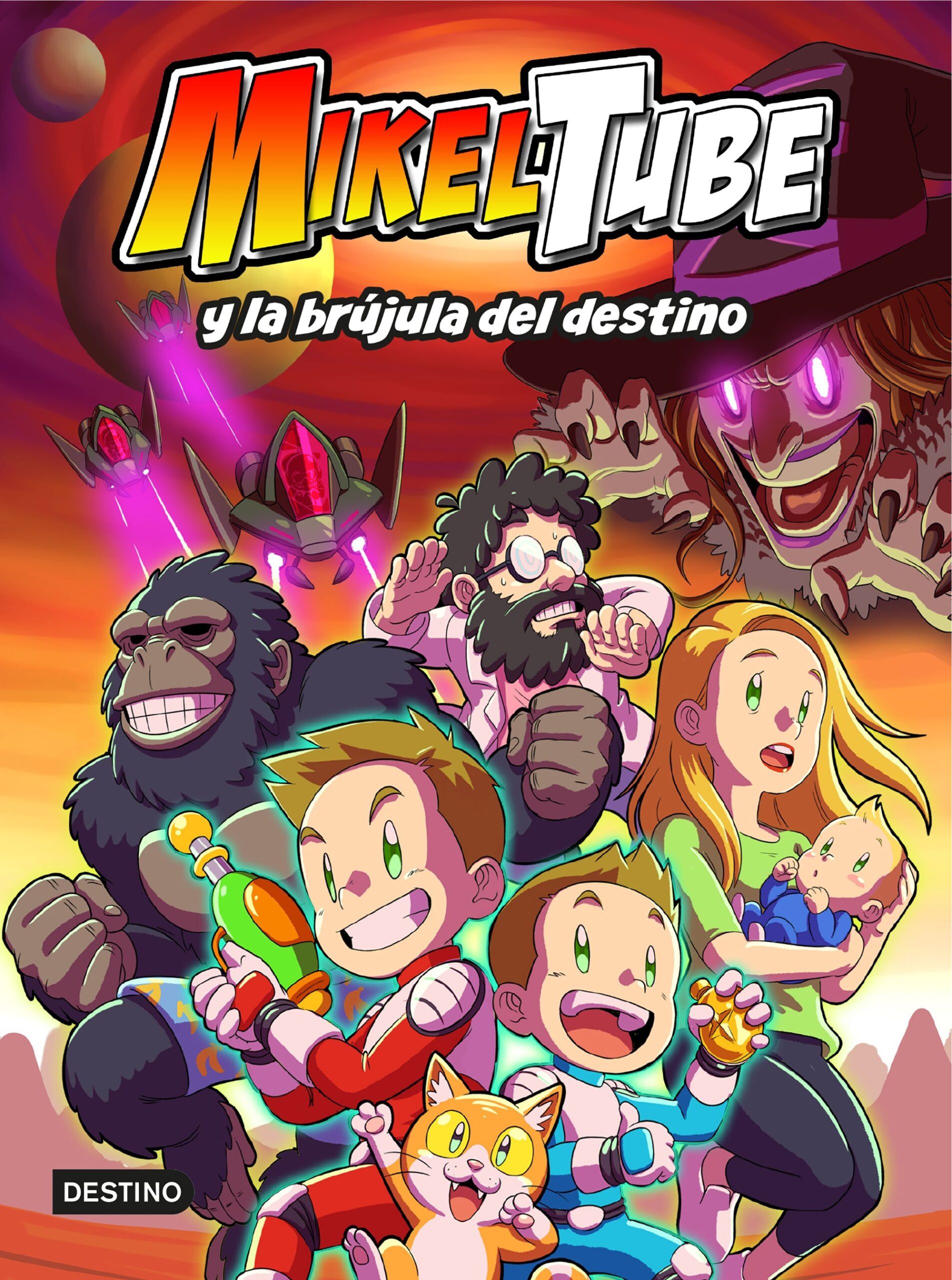 Portada del Libro Mikeltube 1. Mikeltube Y La Brujula Del Destino de Mikeltube - 9788408229599