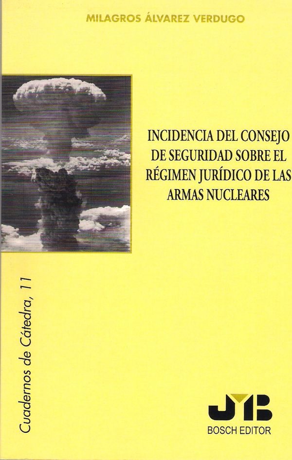 Portada del Libro Incidencia Del Consejo De Seguridad Sobre El Regimen Juridico De Las A de Milagros Alvarez Verdugo - 9788476987933