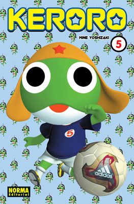 Portada del Libro Keroro 5 de Mine Yoshizaki - 9788498148855