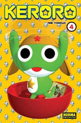 Portada del Libro Keroro Nº 4 de Mine Yoshizaki - 9788498148848