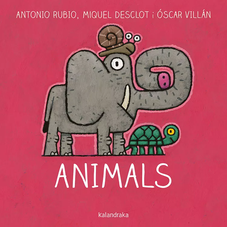 Portada del Libro Animals de Miquel Desclot - 9788416804757