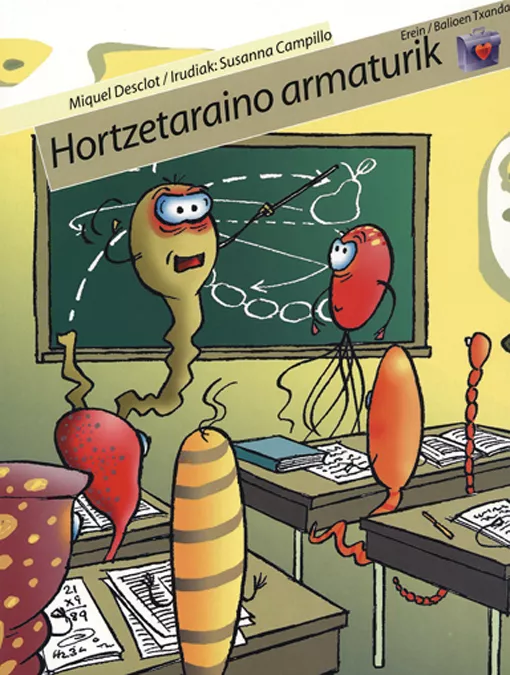 Portada del Libro Hortzetaraino Armaturik de Miquel Desclot - 9788497463409