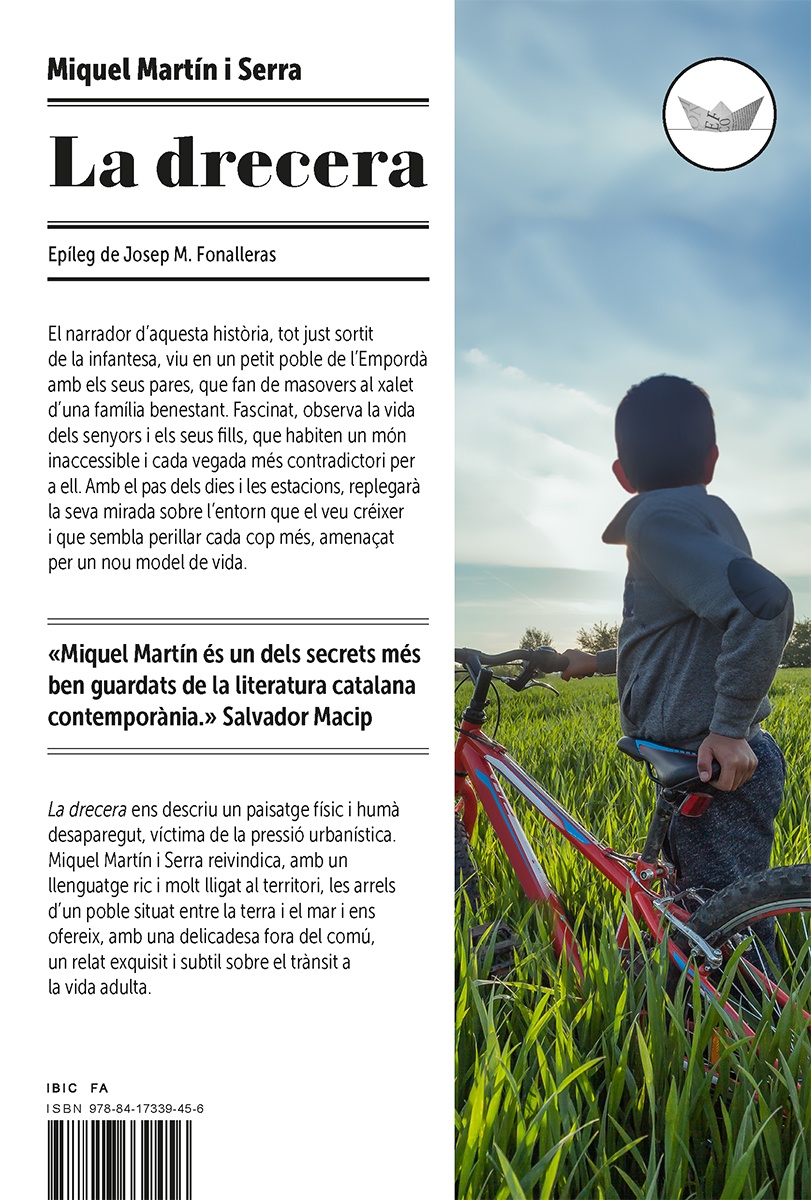 Portada del Libro La Drecera de Miquel Martin I Serra - 9788417339456
