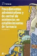 Portada del Libro Procedimientos Administrativos Y De Control De Existencias En Est Able de Miquel Recasens - 9788496334267