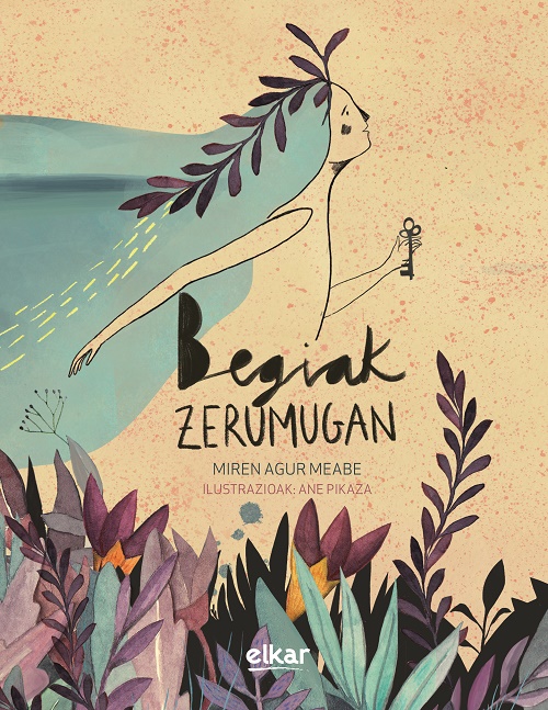 Portada del Libro Begiak Zerumugan de Miren Agur Meabe - 9788490279724