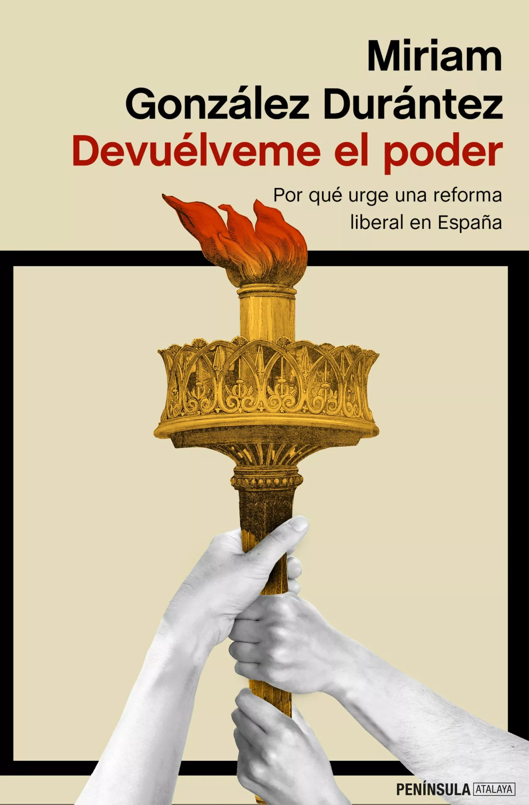 Portada del Libro Devuelveme El Poder de Miriam Gonzalez Durantez - 9788499428574