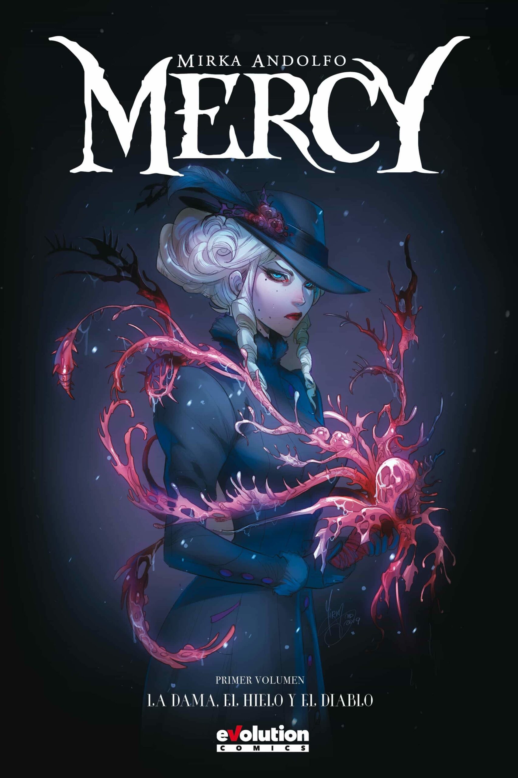 Portada del Libro Mercy 1. La Dama El Hielo Y El Diablo de Mirka Andolfo - 9788413344850