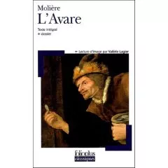 Portada del Libro L Avare (Texte Integral + Dossier) de Moliere - 9782070306947
