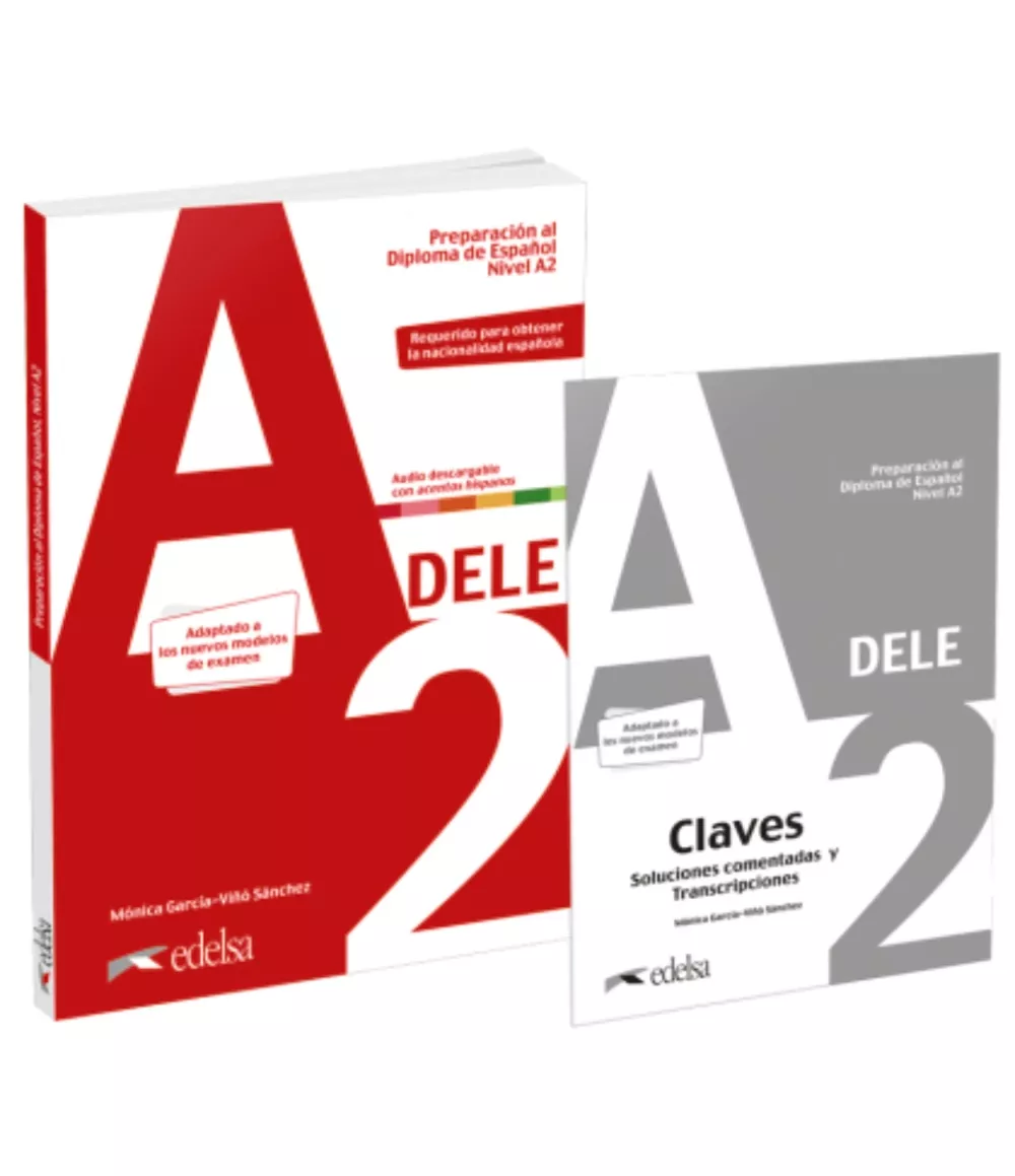 Portada del Libro Pack Preparacion Al Dele A2. Edicion 2020 de Monica Maria Garcia Viño Sanchez - 9788490817230