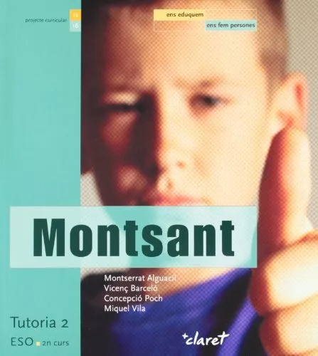 Portada del Libro Montsant Tutoria 2 Eso de Montserrat Alguacil De Nicolas - 9788482977881
