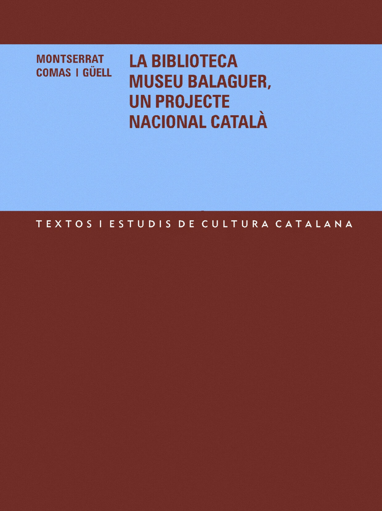 Portada del Libro Biblioteca Museu Balaguer: Un Projecte Nacional de Montserrat Comas - 9788484158820